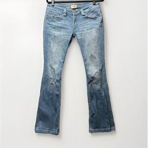 Antik Denim Jeans Womens 30 Embroidered Boot Cut Low Rise Y2K Western Cowgirl